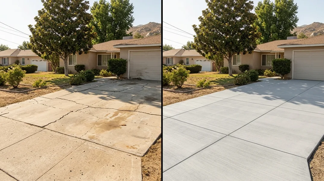 Result concrete in Riverside - Riverside Concrete Pros