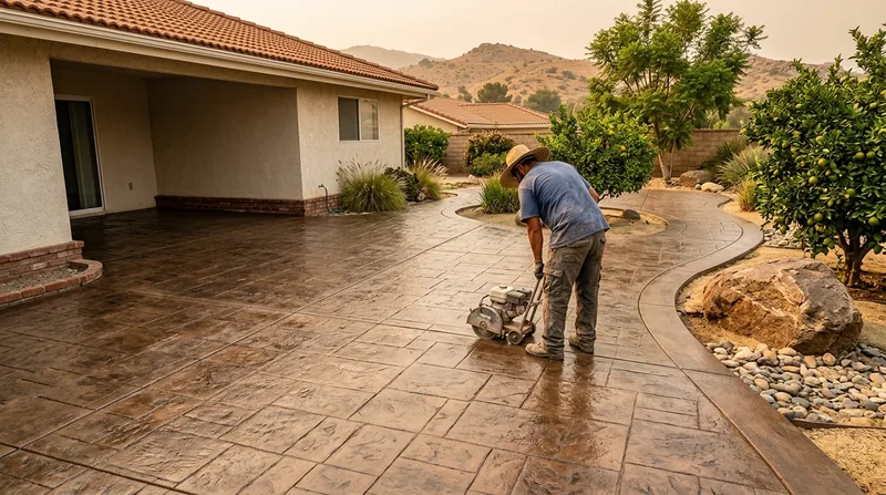 Stamped & Decorative Concrete Riverside